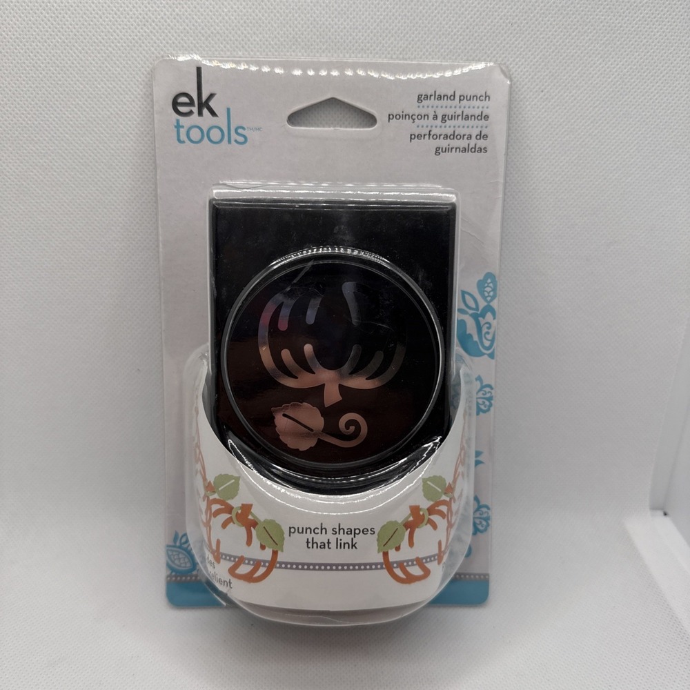 Ek Tools Large Garland Paper Punch Punches That Link Pumpkin Fall Leaf Diecuts